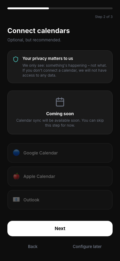 Calendar Sync